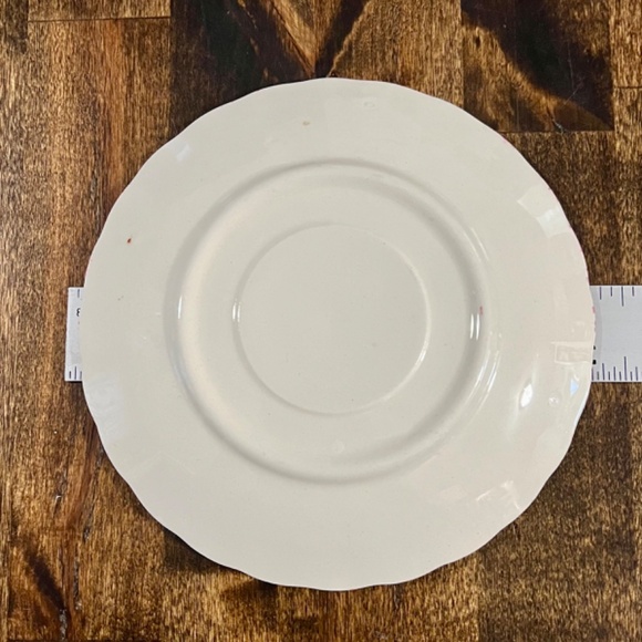 Blue Ridge Pottery ‘Cherry Cobbler’ Saucer VINTAGE Hand Painted - Picture 3 of 3